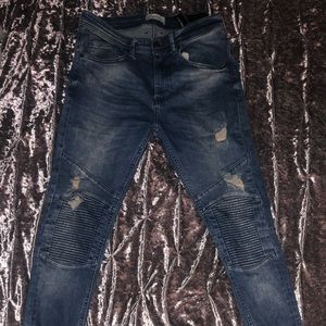 Zara Blue Denim Jean & Zara Men’s Black Jean
